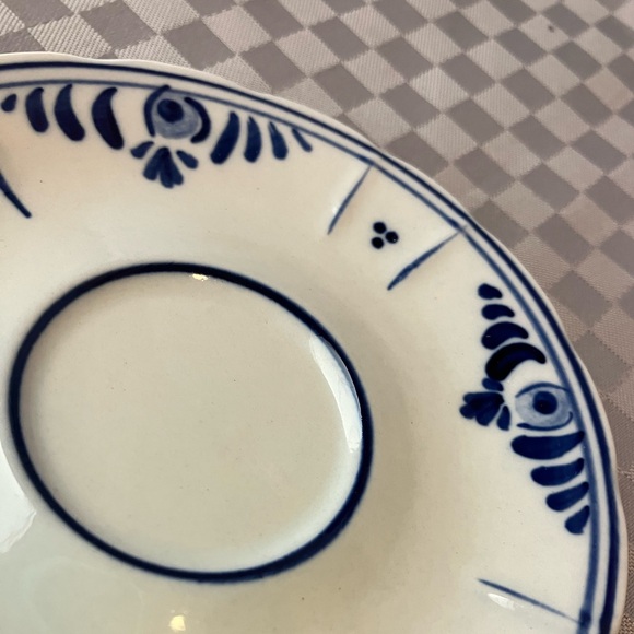 Handpainted Delftsblauw 210 Saucer Blue/White (Replacement) - Picture 2 of 4